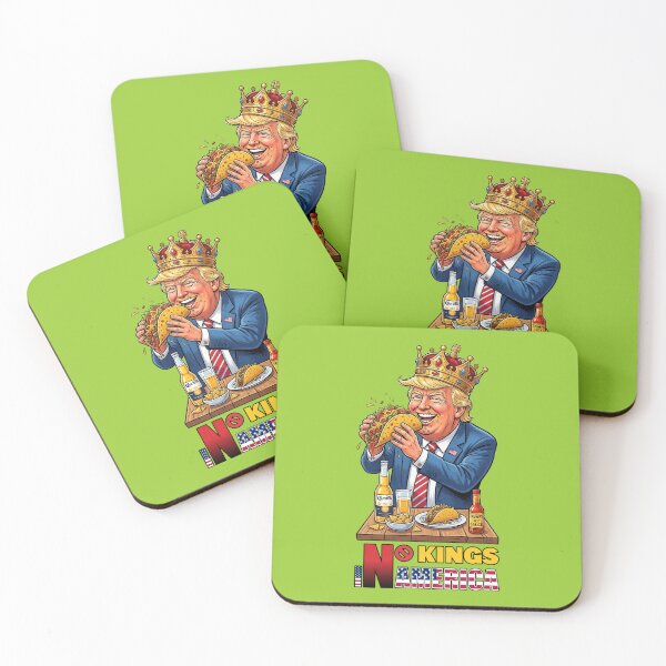 Item preview, NO KINGS IN AMERICAN - #99CC33 designed and sold by Marlon Oseguera.
