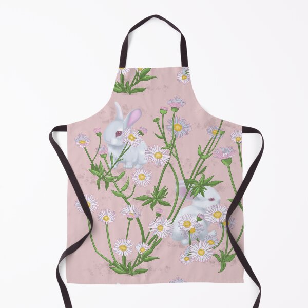 Item preview, Bunnies and Daisies Coral designed and sold by splungecoyote.
