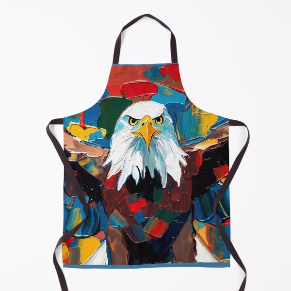 Item preview, Majestic Bald Eagle Abstract Power Portrait designed and sold by ChrisButler.