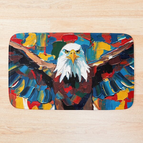 Item preview, Majestic Bald Eagle Abstract Power Portrait designed and sold by ChrisButler.
