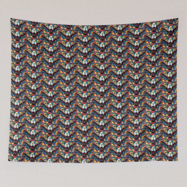 Item preview, Majestic Bald Eagle Abstract Power Portrait designed and sold by ChrisButler.