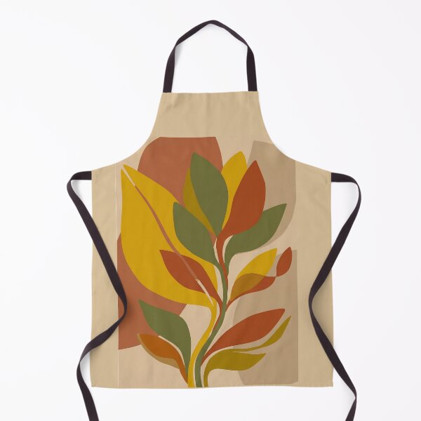 Item preview, Earthy Abstract Botanical Organic Leaf Art designed and sold by TheStickerGuide.