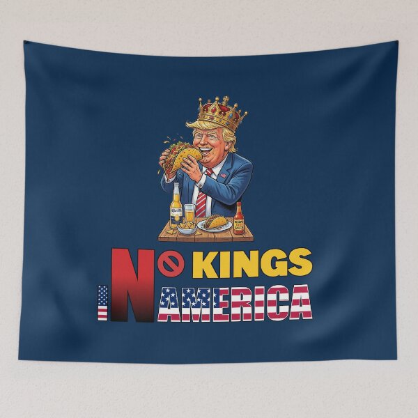 Item preview, NO KINGS IN AMERICAN - #06294F designed and sold by Marlon Oseguera.