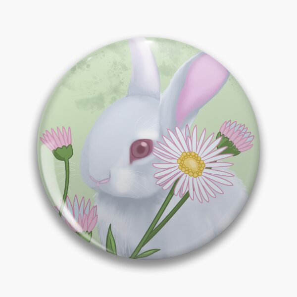 Item preview, Bunnies and Daisies Mint designed and sold by splungecoyote.