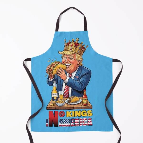 Item preview, NO KINGS IN AMERICAN - #4BB4EA designed and sold by Marlon Oseguera.