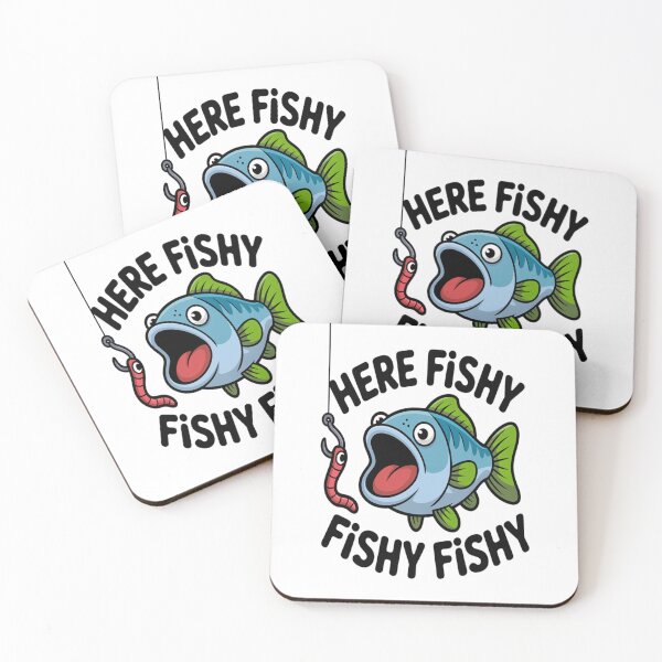 Item preview, Here Fishy Fisherman  designed and sold by SignaturalGen.