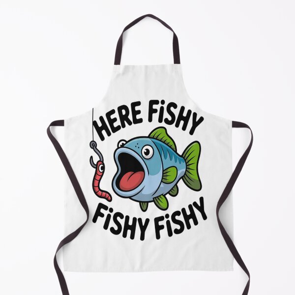 Item preview, Here Fishy Fisherman  designed and sold by SignaturalGen.
