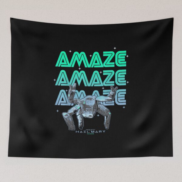 Artikelvorschau, Projekt Hail Mary Amazing Rocky The Alien Neon Portrait entworfen und verkauft von popcorn75.