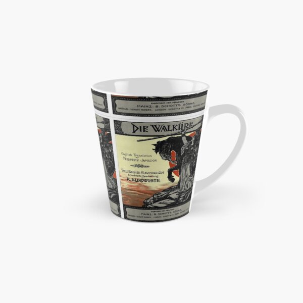 Vintage Poster, Wagner's opera Die Walküre, 1899 Tall Mug