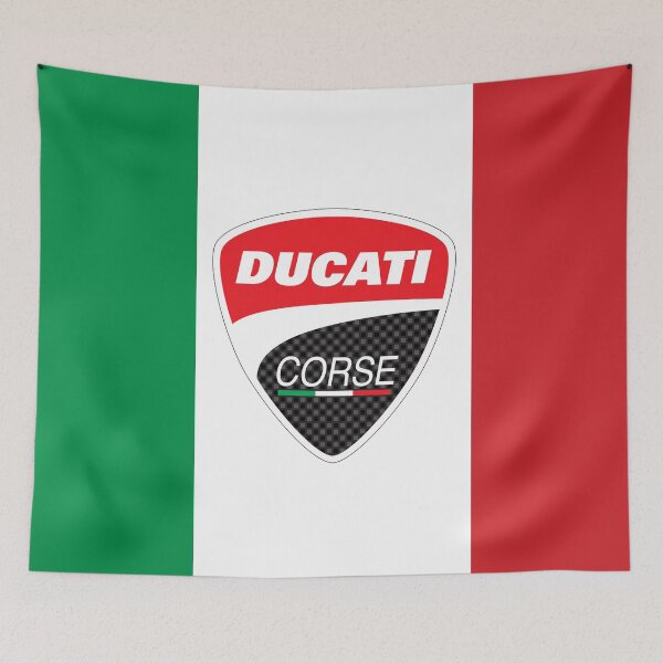 Item preview, Ducati Corse with green and red vertical stripes designed and sold by fullstackphotos.