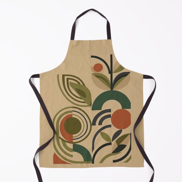 Item preview, Modern Geometric Earthy Botanical Abstract Art designed and sold by TheStickerGuide.