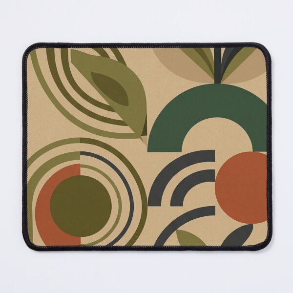 Item preview, Modern Geometric Earthy Botanical Abstract Art designed and sold by TheStickerGuide.