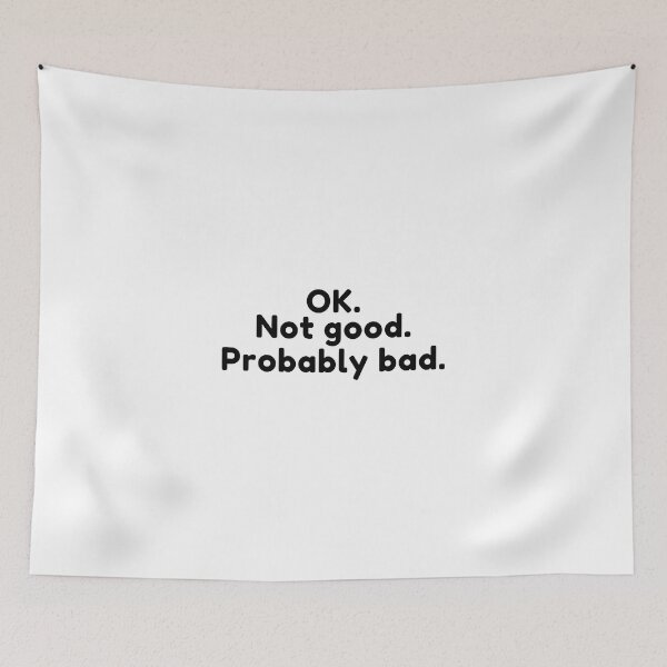 Item preview, Ok Not Good Probably Bad Heated Rivalry Inspired designed and sold by DillonHuerta.