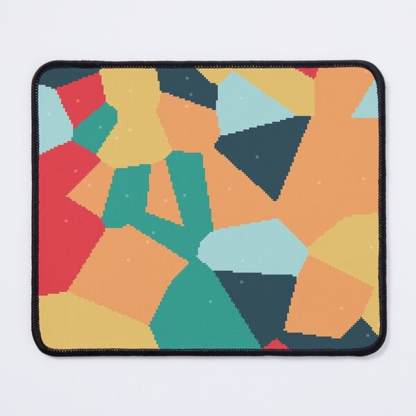Item preview, Tectonic Voronoi Geometric Abstract Art Print designed and sold by VeluxCreative.