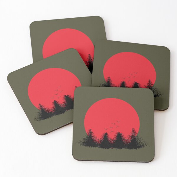 Item preview, sunset red sun designed and sold by noanstudios.