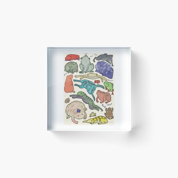 Item preview, Frolicking Frogs designed and sold by Leekappart.