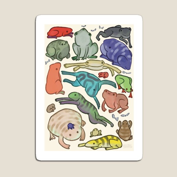 Item preview, Frolicking Frogs designed and sold by Leekappart.