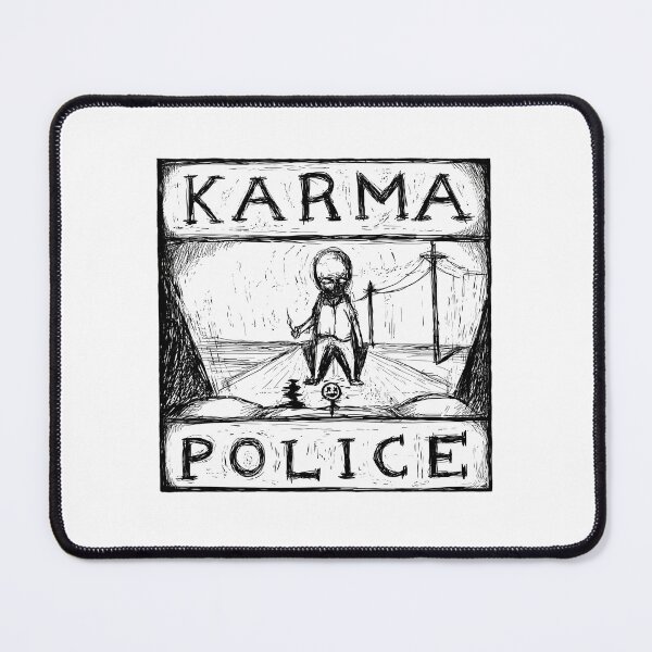 Item preview, Karma Police Music Video Illustration  designed and sold by Zootles.