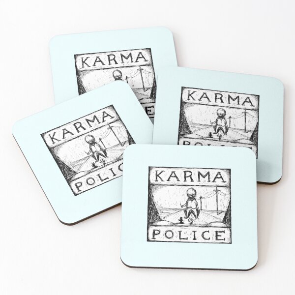 Item preview, Ilustración del videoclip de Karma Police designed and sold by Zootles.