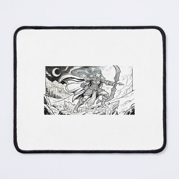 Item preview, Ashe Frost Archer Thick Line Art designed and sold by Lura busah.