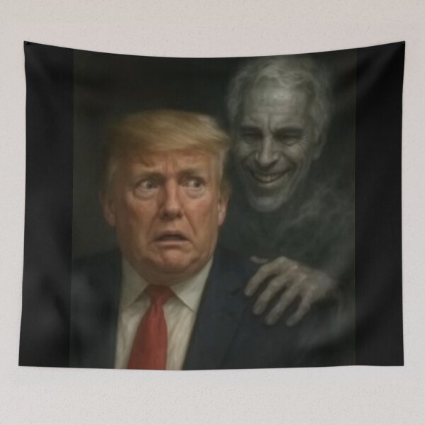 Item preview, Trump Haunted By Jeffrey Epstein designed and sold by Jaimeftw.