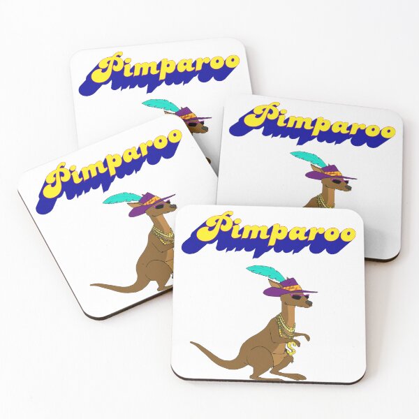 Item preview, Pimparoo the Pimp kangaroo designed and sold by Minibee-Inc.