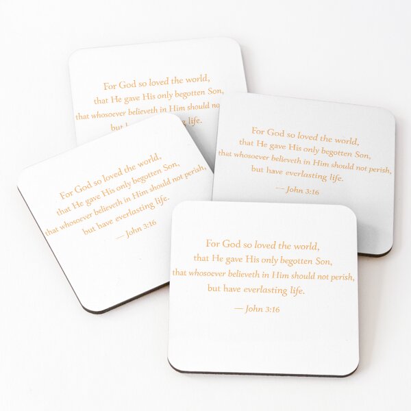 Item preview, John 3:16 — For God So Loved the World designed and sold by AbidingCreatives.