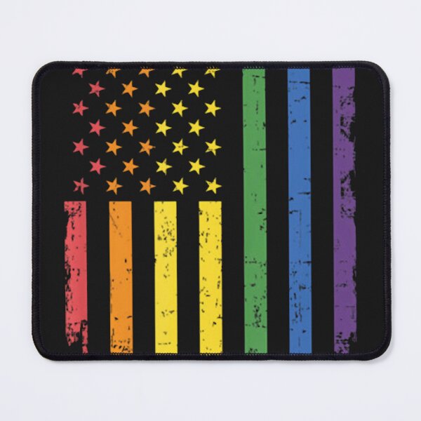 Item preview, Lgbtq Pride Month Us American Rainbow Flag For Equal Rights designed and sold by GarinaguHN.