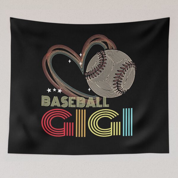 Item preview, Retro Baseball Girl Vintage Rainbow Design designed and sold by KIROSALS.