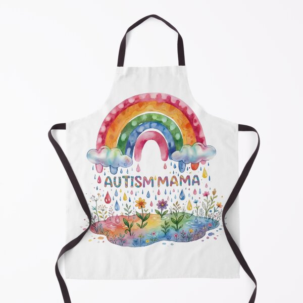 Artikelvorschau, Autism Mama Regenbogen-Aquarell Unterstützung Bewusstsein entworfen und verkauft von WSTRap.