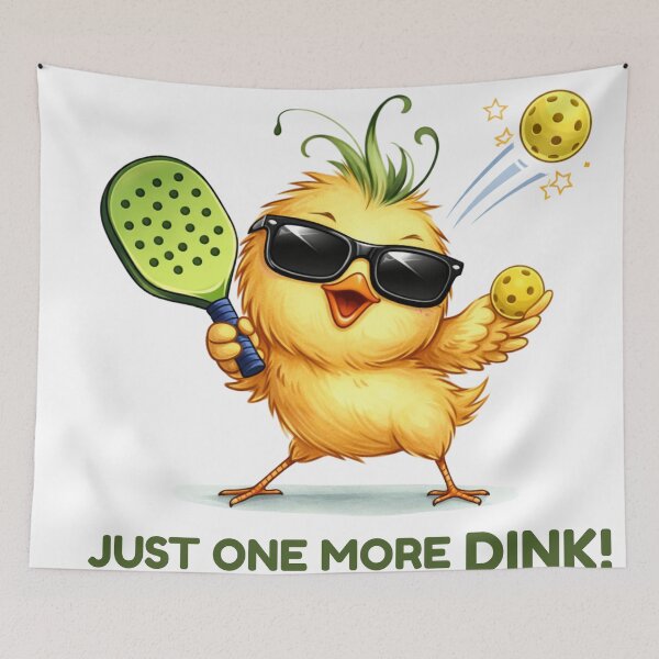 Item preview, Pickleball Chick - Just One More Dink designed and sold by The Sassy Print.