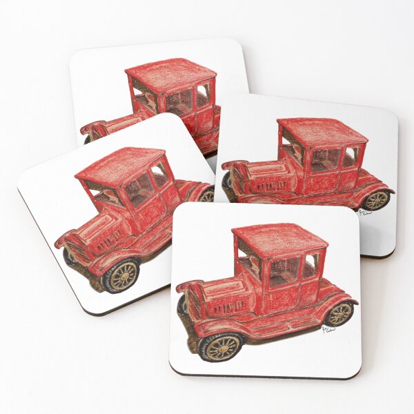 Item preview, Tin Toy Antique Ford Model T Car designed and sold by Imagine Bee Studio.