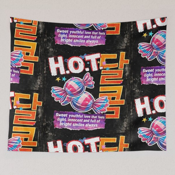 Item preview, Sweet youthful love Kpop grunge H.O.T Candy fanart designed and sold by CaroKPOP.
