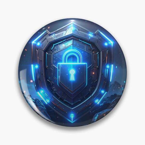 Item preview, Cyber Security Knight Shield designed and sold by Amazing-Gadgets.