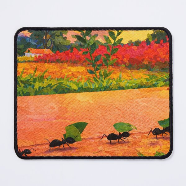 Item preview, Harvesting Ants, Papercut Collage Childrens Book Illustration, designed and sold by SWSandraWechner.