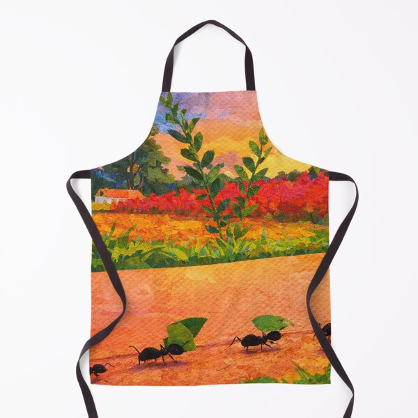 Item preview, Harvesting Ants, Papercut Collage Childrens Book Illustration, designed and sold by SWSandraWechner.