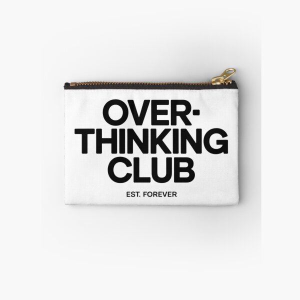 Item preview, Overthinking Club Shirt, Introvert Humor Tee, Mental Health Aesthetic brafdesign designed and sold by Brafdesign.