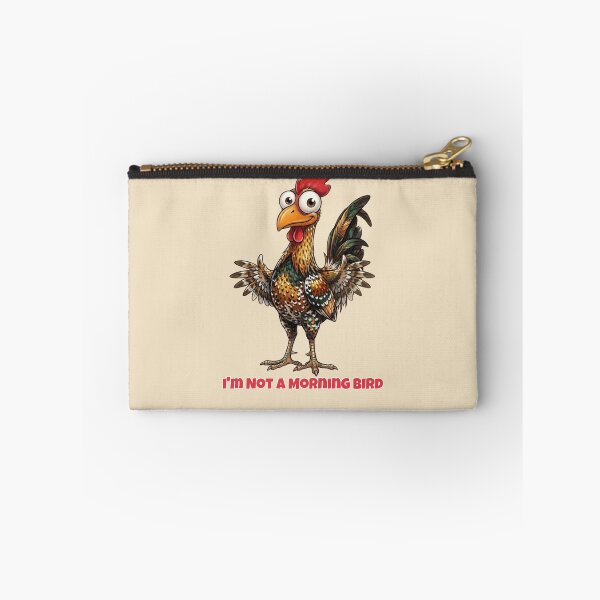 Item preview, Funny Shocked Rooster Cartoon - Colorful Morning Bird Illustration designed and sold by M.Store.