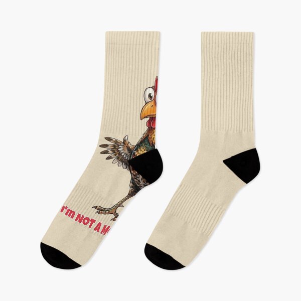 Item preview, Funny Shocked Rooster Cartoon - Colorful Morning Bird Illustration designed and sold by M.Store.