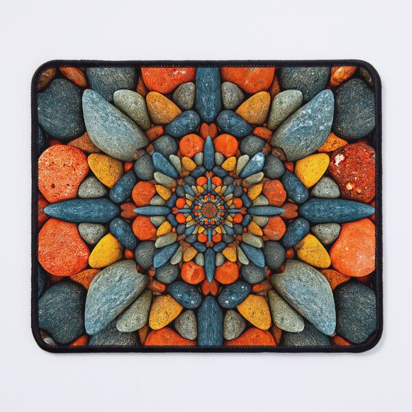 Item preview, Colorful Stone Mandala designed and sold by JPugliese.