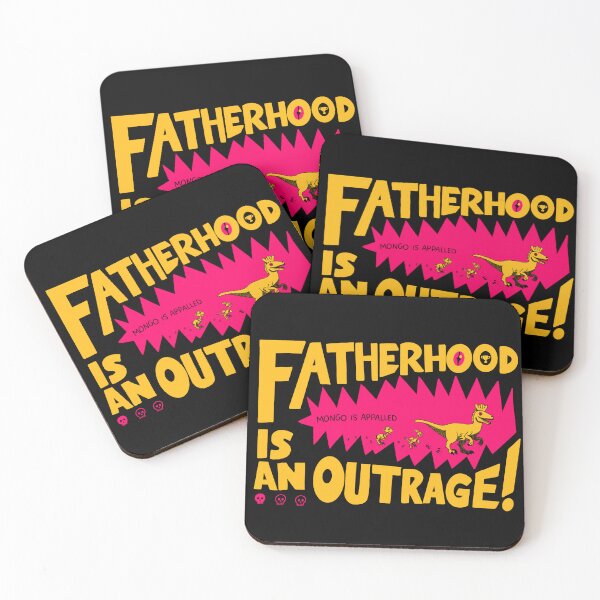 Item preview, Fatherhood is an Outrage | Dungeon Crawler Carl Mongo designed and sold by rePurposeTX.