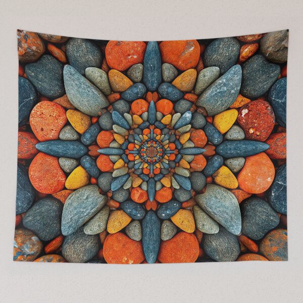 Item preview, Colorful Stone Mandala designed and sold by JPugliese.