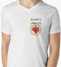 Always Lonely Men's V-Neck T-Shirt