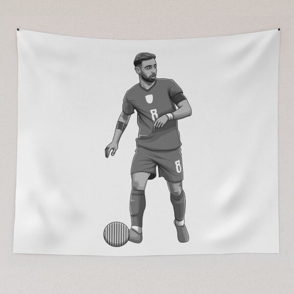 Item preview, Bruno Fernandes Black and White Version designed and sold by Aldduardo.