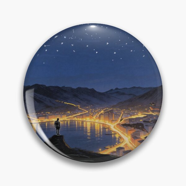 Artikelvorschau, Starry Night Over Mountain City entworfen und verkauft von CloudMente.