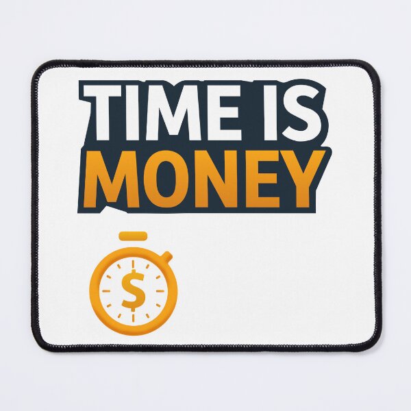 Item preview, Time Is Money – Hustle Mindset T-Shirt | Entrepreneur Motivation | Productivity Quote Tee designed and sold by FunnyTeesWorld.