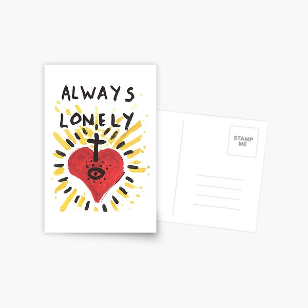 Always Lonely Postcard