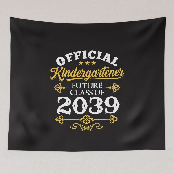 Item preview, Official Kindergartener Class of 2039 First Day School Cute Back to School Design designed and sold by kiralynstration.