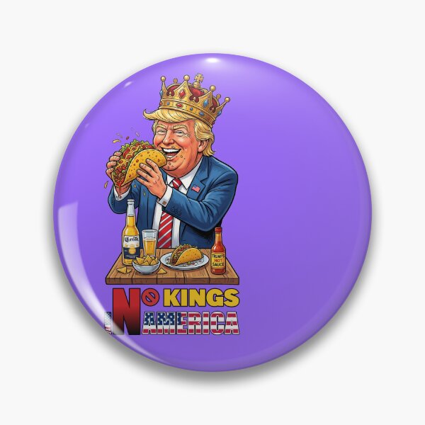 Item preview, NO KINGS IN AMERICAN - #9966FF designed and sold by Marlon Oseguera.