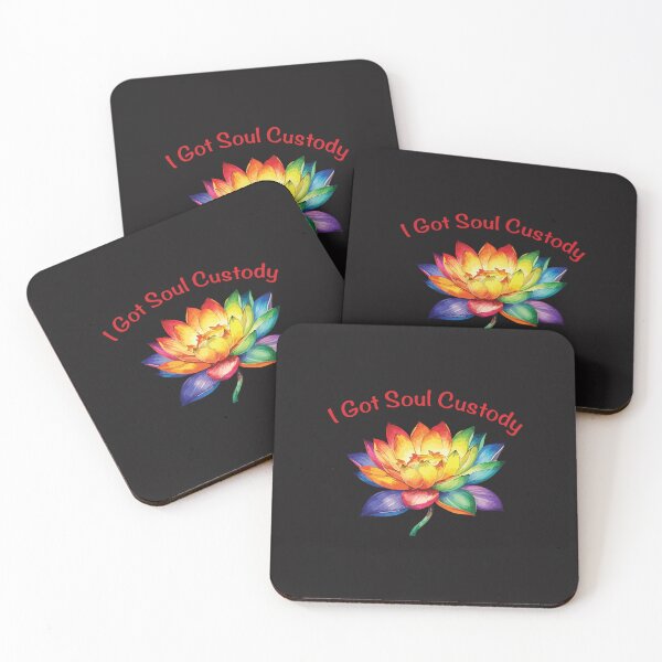Item preview, I Got Soul Custody Lotus Spiritual Healing Self Love Mindfulness Design designed and sold by kiralynstration.
